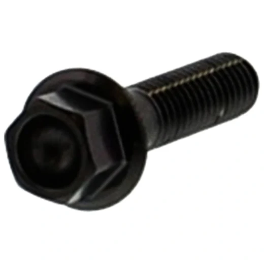 Sechskantschraube M6X1 25 mm Edelstahl V4A schwarz