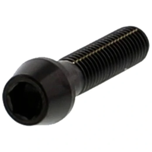 Konische Schraube M8x1.25mm 35mm Edelstahl V4A schwarz