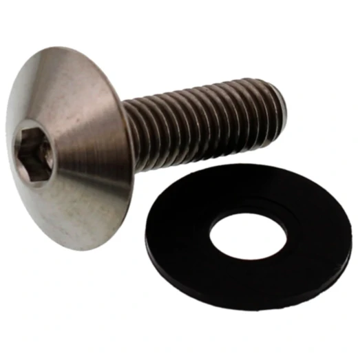 JMP Linsenschraube M6X1.00 20mm Titan