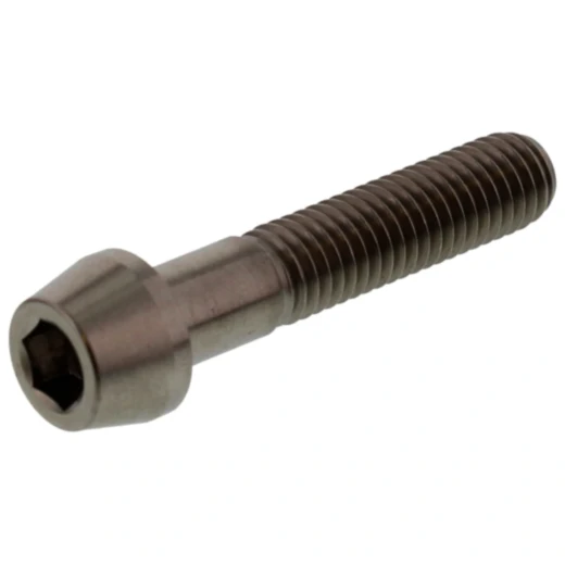 TAPERED CAP HEAD BOLT M8X1.25 40MM TITANIUM