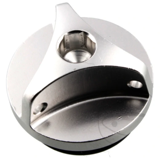 Öleinfüllschraube JMP Bolt M20X2. 5 mm Alu silber passend für: Honda CBR, CB, VT