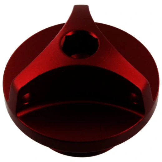 Öleinfüllschraube JMP Bolt M20X1. 5 mm Alu rot passend für: Suzuki AN, RM, DR - Z