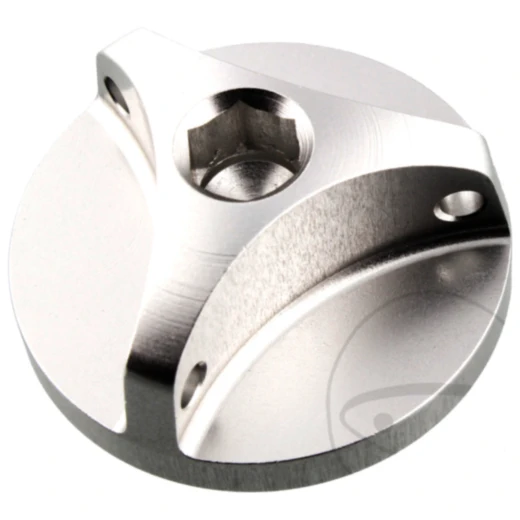 Öleinfüllschraube JMP Bolt M20X1. 5 mm Alu silber passend für: Suzuki AN, RM, DR - Z