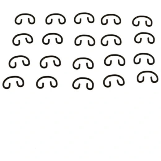 Clips 10 mm Kolbenbolzen JMP Inhalt 20 Stück passend für: Aprilia SR, Scarabeo, Rally