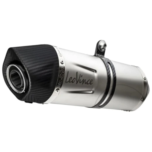 Schalldämpfer LV-One Slip On Evo aus Edelstahl für Motorräder