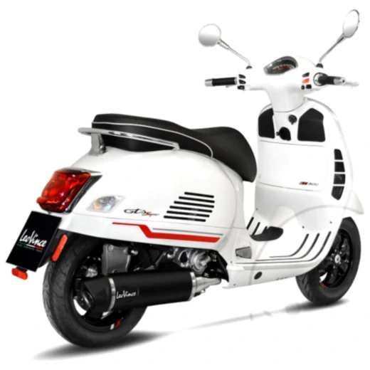 Schalldämpfer SBK Nero komplett 1/1 passend für: Vespa GTS_1