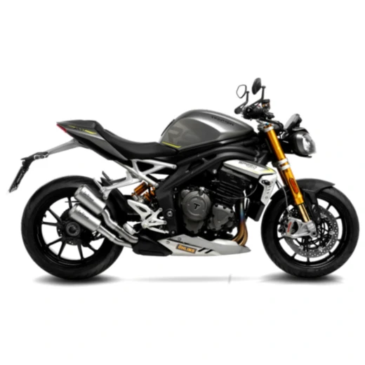 Schalldämpfer SBK Edelstahl LV - 10 Slip On passend für: Triump