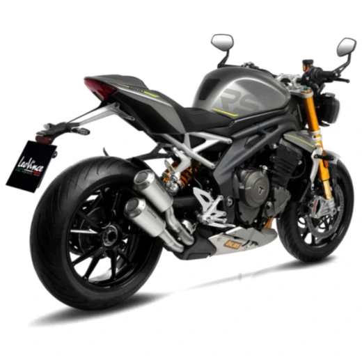 Schalldämpfer SBK Edelstahl LV - 10 Slip On passend für: Triump