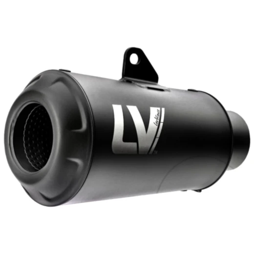 Schalldämpfer SBK Edelstahl LV - 10 Slip On Full black passend