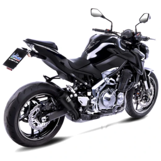 Schalldämpfer SBK Edelstahl LV - 10 Slip On Full black passend