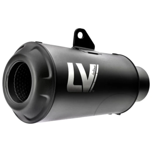 Schalldämpfer SBK Edelstahl LV - 10 Slip On Full black passend