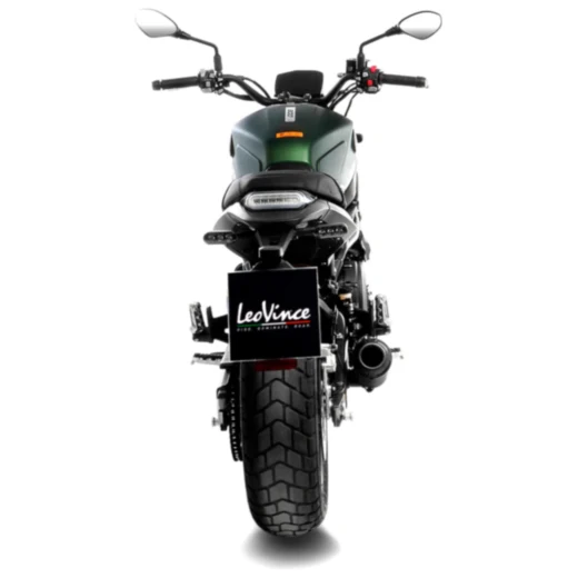 Schalldämpfer SBK Edelstahl LV - 10 Slip On Full black passend