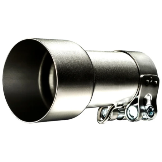 Schalldämpfer Verbindungsrohr D.54 mm >38.10 mm für Motorräder_0