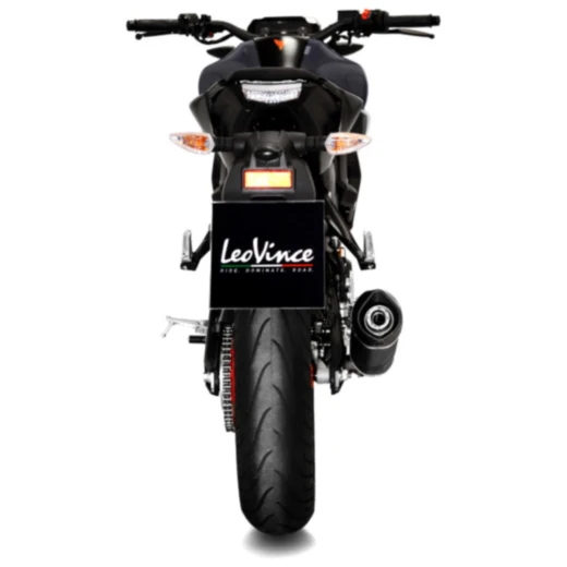 Schalldämpfer LV-ONE Edelstahl Komplettanlage Evo Black Edition