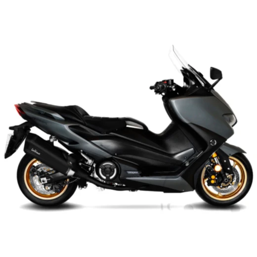 Schalldämpfer SBK Edelstahl LV - 12 komplett 2/1 Black Edition