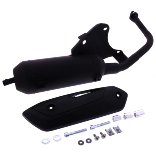 Schalldämpfer Silent Pro TECNIGAS Black Edition passend für: Kymco Agility, Super 9, Grand Dink