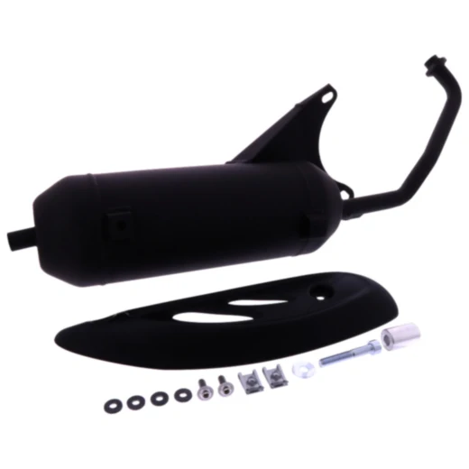 Schalldämpfer Silent Pro TECNIGAS Black Edition passend für: SYM Allo, Jet4