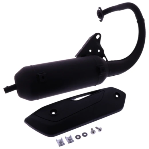 Schalldämpfer Silent Pro TECNIGAS Black Edition passend für: Peugeot Speedfight, TKR, Elystar