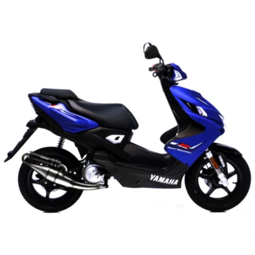 Schalldämpfer Handmade TT Leovince black passend für: Yamaha YQ, MBK YQ