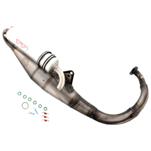 Schalldämpfer Handmade TT Leovince passend für: Peugeot Speedfight, TKR, Elystar