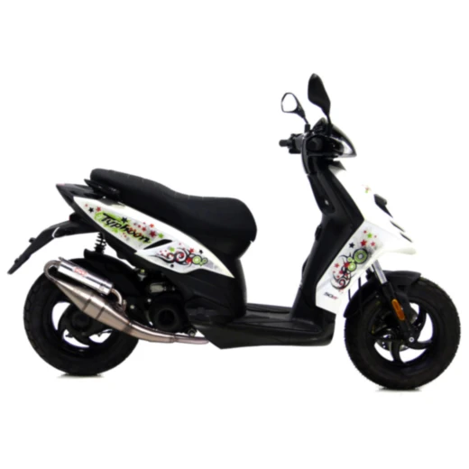 Schalldämpfer Handmade TT Leovince passend für: Piaggio Zip_0