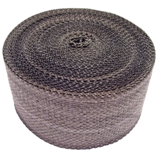 Hitzeschutzband grau für Motorräder 50 mm x 10 Meter