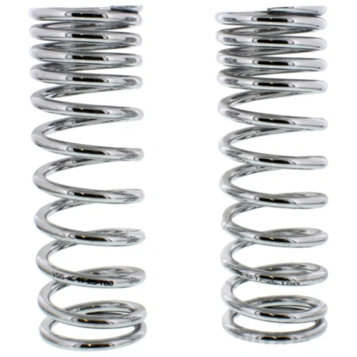 Ersatzfedern Stereo chrom für YSS Stoßdämpfer 46-17-25-180