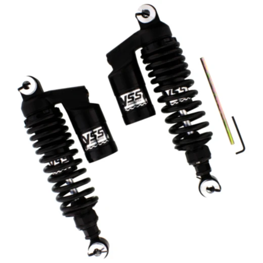 YSS verstellbare Stoßdämpfer Black Edition für Custom Bikes