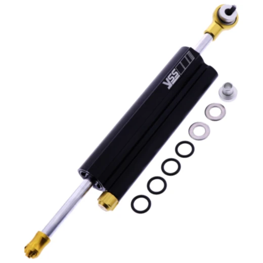 Lenkungsdämpfer YSS 75 mm schwarz für Motorräder