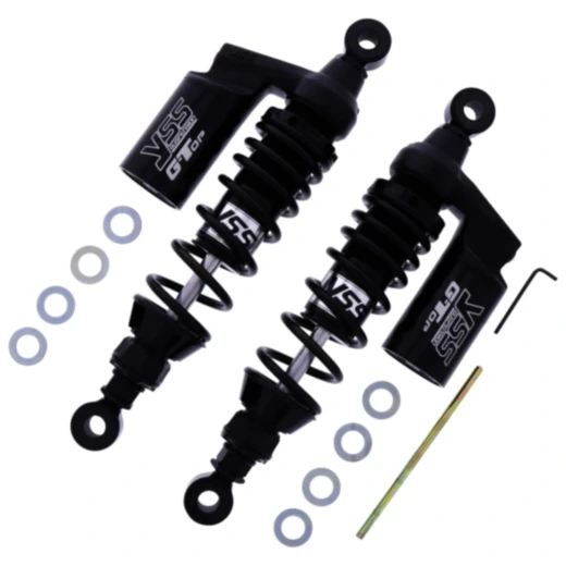 YSS TWIN SHOCK ABSORBER ADJUSTABLE BLACK EDITION für Roller und Motorräder