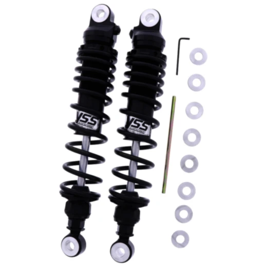 YSS TWIN SHOCK ABSORBER ADJUSTABLE BLACK EDITION für Motorräder