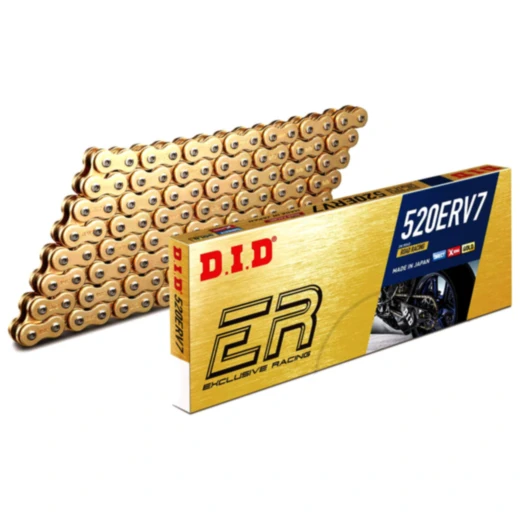 DID X-RING KETTE GOLD 520ERV7 METRE PRO KETTENG