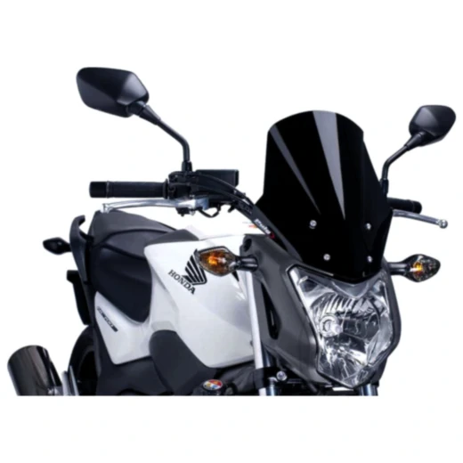 Racingscheibe Puig schwarz passend für: Honda NC