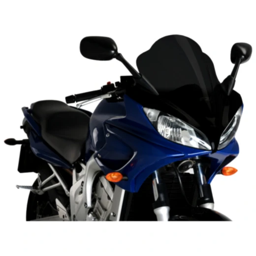 Racingscheibe Puig rauchgrau dunkel