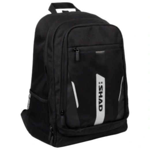 Rucksack 26L mit reflektierenden Elementen für Motorradreisen