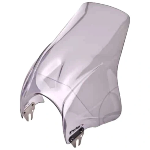 Scheibe Plus Puig rauchgrau passend für: Honda CB, CBF, CLR, Kawasaki W, Z, ZR, ER