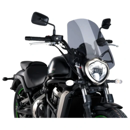 Touringscheibe New Generation Puig für Nakedbike rauchgrau passend für: Kawasaki Vulcan