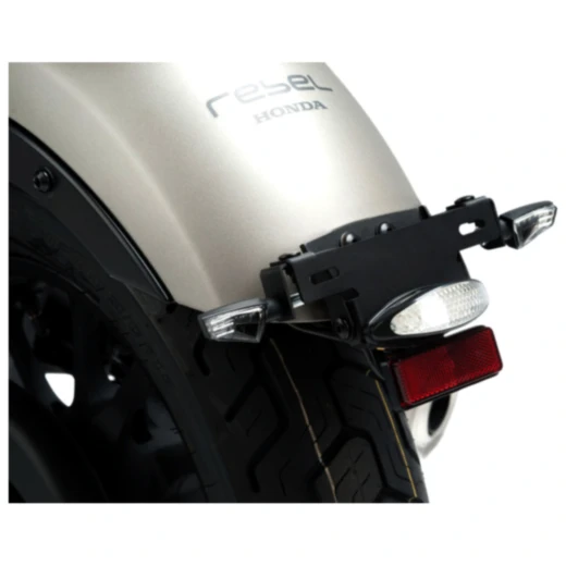 Nummernschildhalter Puig schwarz passend für: Honda CMX