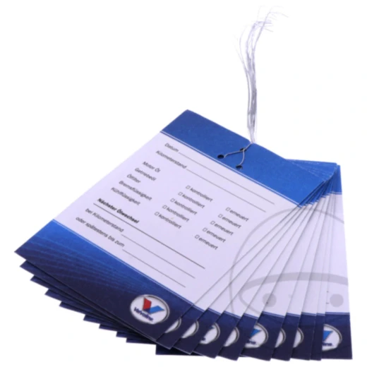 Ölwechsel Anhänger für Valvoline