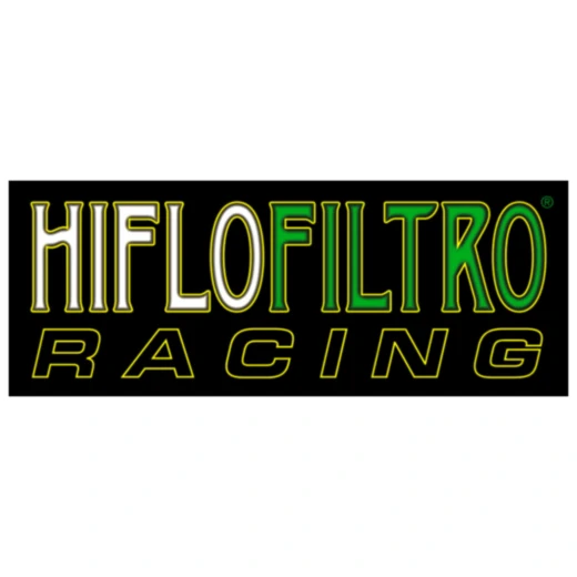 Sticker Hiflo Racing groß für Motorräder