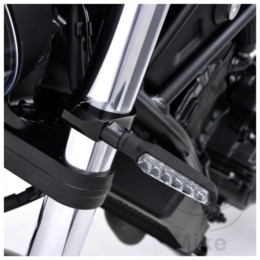 Schelle Daytona 41 mm Alu schwarz für Motorräder_1