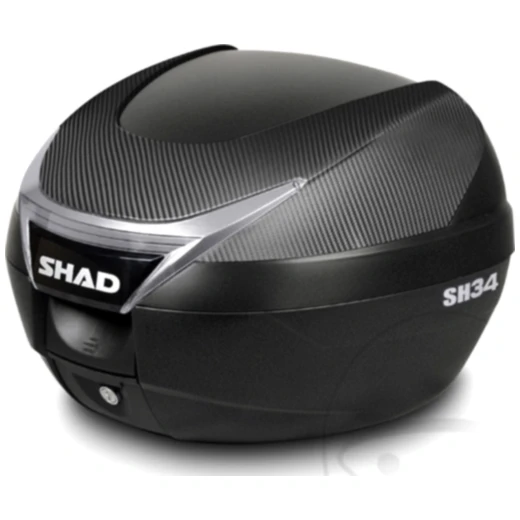 Topcase Carbon 34L Shad SH34 mit Trägerplatte