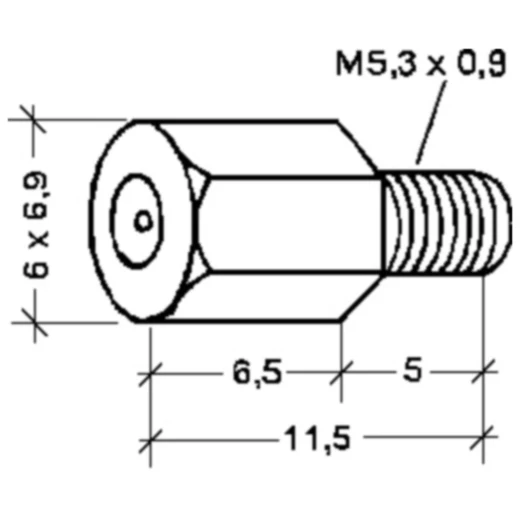 Hauptdüse Größe 380 EBC für Mikuni Vergaser_0