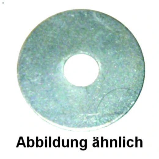 Kotflügelscheiben verzinkt 4X15 für Motorräder