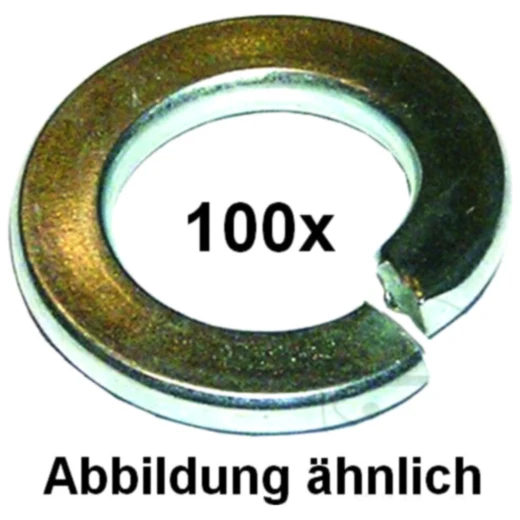 Federringe M5 verzinkt DIN 127 Packung 100