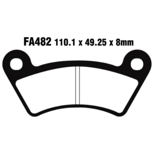 Bremsklötze EBC Sinter für Off-Road Einsatz