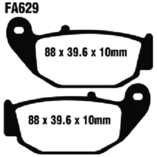 Bremsklotz Standard EBC passend für: Honda CBR, CRF, CB, Suzuki GSX - R, GSX - S
