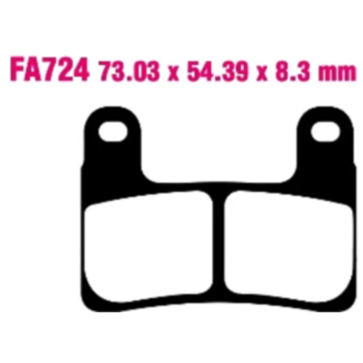 Bremsklotz Sinter HH EBC Alternative: 7870301 passend für: BMW R, S