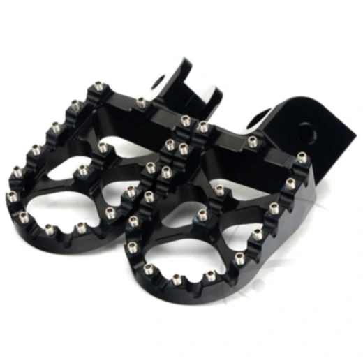 Fussrasten Satz schwarz Accossato Motocross passend für: Gas Gas EC, Beta RR