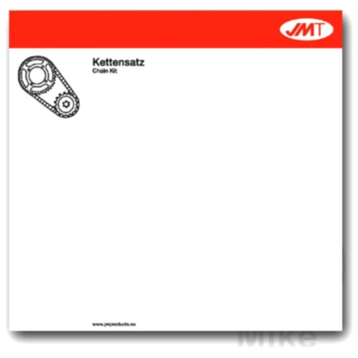 Kettensatz passend für: BMW G / F650 GS 00 - 16 JMT X - Ringkette 520X2 gold offen